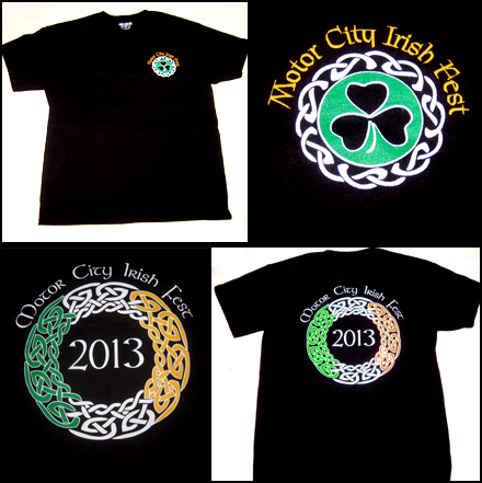 Shirts Motor City Irish Fest Shirts 2013